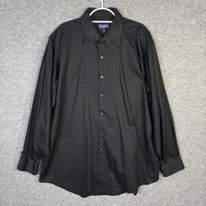 Sean John Fine Tailoring Mens Lightweight Button Down Dress Shirt Cotton Size XL